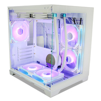 SNOWMAN Factory Direct Mini Compact Design High Airflow Computer Case for M-ATX / Mini-ITX Support Customization Logo