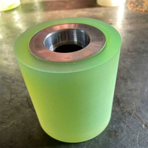 Rullo Pu rivestito in gomma poliuretanica per macchine industriali - Product Image 2
