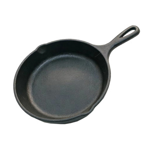 Cast Iron Frying Pan Round 10 Inch Durable For Gas And Induction Stoves - Product Image 4