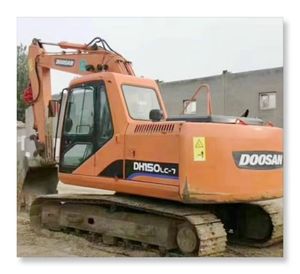 รถขุดขนาดเล็กที่ใช้ในครัวเรือนที่มีความยืดหยุ่นสูงรถขุด dh150-7มือสองราคาประหยัด - Product Image 1