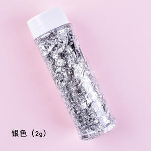 Feuille d'or pâtisserie crème glacée pâtisserie, 24 pièces (non comestibles), bicyclette plaques de Dessert d'anniversaire décorée en feuille d'or, feuille d'argent - Product Image 4