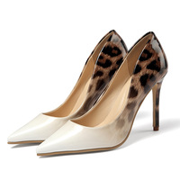 Chaussures de mariée sexy en cuir véritable grande taille à talons aiguilles pointus pour femme, à enfiler, pour l'été, pour les fêtes et les mariages, avec paillettes, hauteur 8 cm