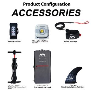 Tabla de <span class=keywords><strong>Paddle</strong></span> <span class=keywords><strong>Surf</strong></span> Inflable de EVA de 315x79x15cm con Control Remoto - Bote Deportivo Acuático Ecológico para Surfear - Product Image 6