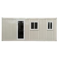 Maison conteneur préfabriquée personnalisable et extensible de 40/20 pieds avec salle de bain, maison modulaire mobile préfabriquée pour jardin