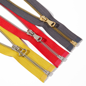 Bán buôn tùy chỉnh tự khóa dây kéo kim loại 3 #5 #8 #10 # Brass đóng cửa - Product Image 2