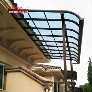 M Polycarbonate tán mái Patio ban công hướng dẫn hoạt động không thấm nước bóng râm thiết kế hiện đại ngoài trời sân vườn boong Patio che mái hiên - Product Image 1