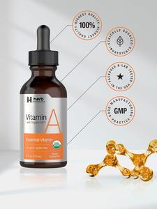 Gotas líquidas de vitaminas orgánicas de etiqueta privada OEM ODM, suministro de 2 meses para Salud Ósea y articular, soporte cognitivo, gotas de vitaminas - Product Image 5