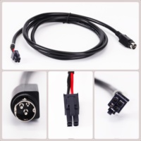 Fabrikpreis Maßgefertigtes Kupfer Mini-DIN-Kabel Stecker auf Anschlussklemme Verlängerungskabel