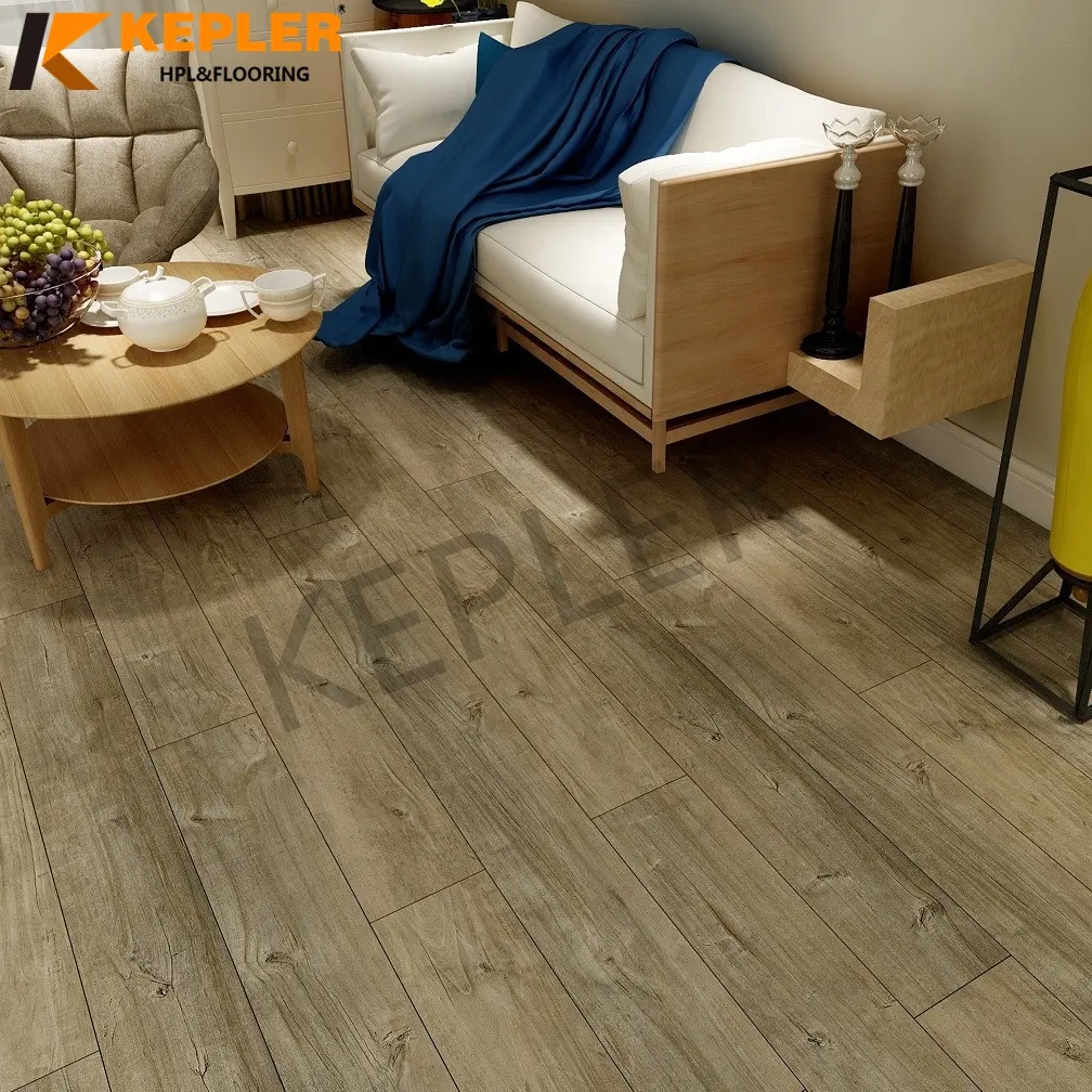 Anti gores perumahan hibrida komersial kaku SPC PVC papan lantai LVT LVP RVP tahan air tahan api vinil mewah T