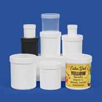 Pot en plastique vide Umetass de 500 ml avec couvercle à vis, récipient en plastique de qualité alimentaire, pot en HDPE étanche pour crème, lotion, baume nettoyant