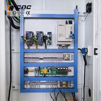 Torno CNC Horizontal de Cama Plana de Alta Resistencia CK61100 con Control GSK, Portaherramientas Eléctrico de 8 Posiciones, Motor Único de 220/380V