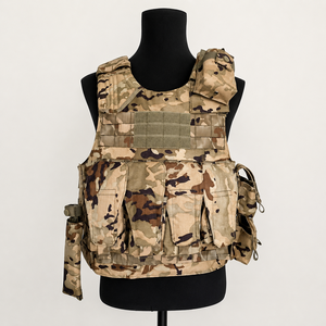 Chaleco Táctico Portaherramientas Tipo 21 – Modular MOLLE con Cierre de Cremallera y Diseño Recortado, Ideal para Entrenamiento CS al Aire Libre - Product Image 3