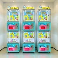 Distributeur automatique de capsules double étage pour jeux vidéo, machine à monnayeur pour jouets et œufs surprise, usage commercial