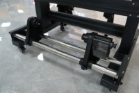 Impresora UV DTF Industrial XINMEI para Pegatinas de Transferencia de Cristal con Circulación de Tinta Blanca de Alta Velocidad, Máquina de Impresión UV DTF