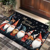 19.7*31.5 pouces tapis de haute qualité pour chambres à coucher cuisine tapis de porte de noël pour l'entrée de la maison