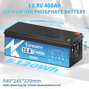 Kepworth Canadá/EE. UU. Stock LiFePO4 Batería 12V 400Ah para RV Solar Marine y Off-grid 12,8 V 400Ah Lifepo4 Batería 5120Wh - Product Image 2