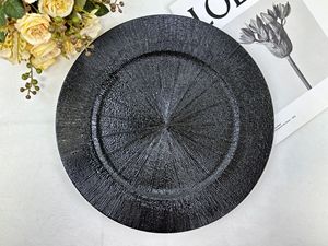 Gold Charger <strong>Plates</strong> Bulk Wedding 13In <strong>Plastic</strong> Table <strong>Plate</strong> Charger Underplate Round Decorative <strong>Dinner</strong> Charger Large <strong>Plastic</strong> <strong>Plate</strong> - Product Image 6