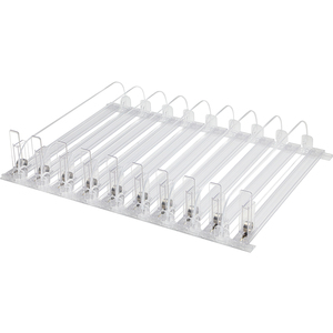 Altri Articoli per Magazzinaggio e Supermercati, Espositore a Spinta per Sigarette e Tabacco, Larghezza Regolabile, Organizzatore per Bevande a Molla - Product Image 1