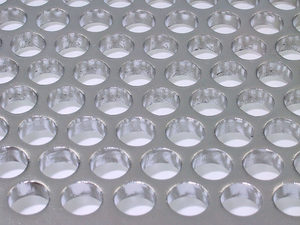 Lámina Perforada de Acero Inoxidable de 6 mm de Anping, Láminas de Malla de Acero con Orificios Cuadrados Ranurados, Tamaño Personalizado, Doblado, Certificación ISO9001 - Product Image 2