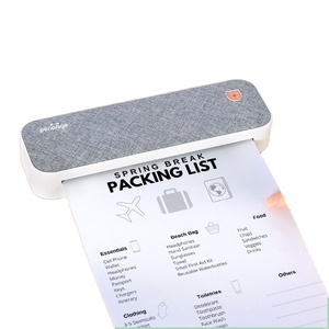 Hot Sales Portable Mini Thermal Printer A4 Paper Photo Printer From Mobile Phone Wireless Document Office <strong>A4Printer</strong> - Product Image 1