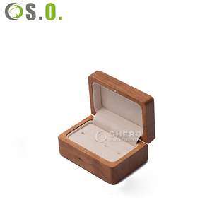 Caja de Almacenamiento de Anillos de Madera con Tapa, Estuche Organizador de Joyas Pequeño para Anillos - Product Image 5