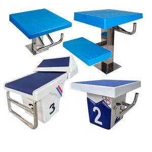 Durable Diving Platform Removable Standard Swimming Pool Starting Blocks