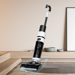 Máquina de Limpieza de Pisos Inalámbrica HEPA con Función de Limpieza en Seco y Húmedo, Uso Doméstico, Compatible con el Idioma Alemán, Autolimpieza - Product Image 1