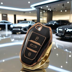 TPUキーホルダーキーフォブカバーケースプジョー4008 5008 308カーキーアクセサリーアクセサリー - Product Image 3