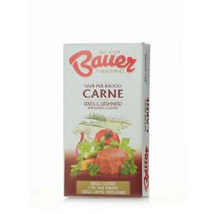 Bauer G.80 Caldo Instantáneo en Cubos para Sopas Sólidas, Caldo de Carne, 24 Unidades, S.P.A. Modelo 1103888 - Product Image 1