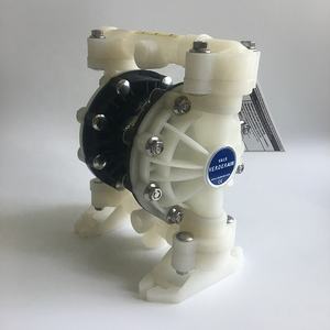 مضخة غشائية هوائية من العلامة التجارية الألمانية Verder طراز VA15KY.KY.TF.TF مصنوعة من مادة PVDF مقاومة للتآكل لنقل السوائل الحمضية والقلوية القوية - Product Image 2