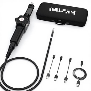 Caméra d'inspection articulée de 5,5 mm avec direction bidirectionnelle pour l'inspection des termites, compatible avec iPhone et Android - Product Image 2