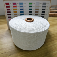 Taishi OE Wholesale Eco Friendly Open End Low Twist Recycled Cotton Blended Carded Yarn 30 Colors for Bangladesh Knitting Socks