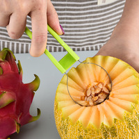 3 In 1 Roestvrijstalen Fruitgereedschap Meloen Baller Set Fruitsnijgereedschap Voor Graafpulpafscheider