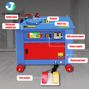 Máquina Dobladora de Barras de <span class=keywords><strong>Acero</strong></span> GF20 de 16 mm, Máquina Dobladora de Estribos Automática para Barras de <span class=keywords><strong>Acero</strong></span> - Product Image 4