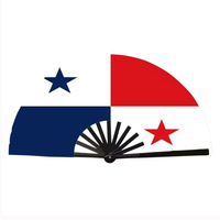 Éventails à main personnalisés avec drapeau de Niue, grands éventails de rave, éventails pour la danse en ligne, décoration pour mariage en plein air et fête