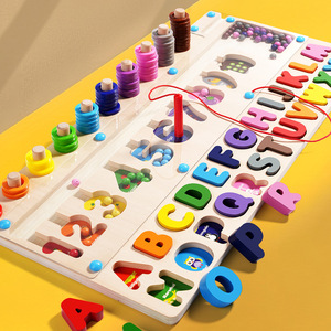 Hot Montessori Math Bead Calculation <b>Toy</b> with Number Tracks and Sliding Counters Educational Logical Thinking <b>Tool</b> for Kids - Product Image 5