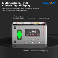 Sensor de Distancia Láser de Medición de Distancia de 0-50 m, Interruptor de Distancia con Comunicación 485, Cantidad Analógica, Proximidad Opcional