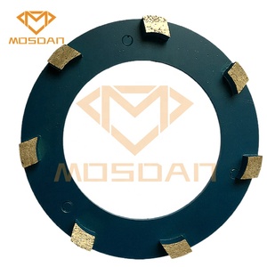 240mm Klindex Diamant Anneau De Meulage Disque Plaque 7 Segments pour Béton Marbre Granit et Sol Terrazzo - Product Image 2