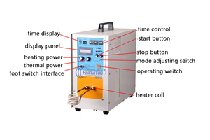 25KW High-frequency <strong>Induction</strong> Heating <strong>Machine</strong> For Metal <strong>Brazing</strong> Equipment Temperature Control Heat Treatment Equipment - Product Image 4