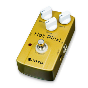 Pédale de distorsion pour <span class=keywords><strong>guitare</strong></span> JOYO JF-32 HOT PLEXI, offre une puissance importante et une réponse tonale puissante, simulation <span class=keywords><strong>d</strong></span>'<span class=keywords><strong>ampli</strong></span> à partir de JCM800 - Product Image 1