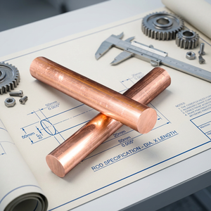 Barra de Cobre para Sistema de Intercambio de Calor C12000, Duradera y Aprobada por ASTM - Product Image 1