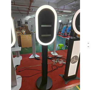 Cabina de Fotos Portátil con Impresión Instantánea <span class=keywords><strong>para</strong></span> iPad, Smartphones y Cámaras SLR - Metálica, Wi-Fi, Bluetooth, Pantalla Táctil, Autoservicio - Product Image 6