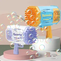 Jouets Lanceur de fusées Pistolet à bulles Pistolet à bulles électrique pour enfants