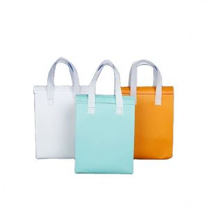 Bolsa Térmica Ecológica Damai con Logotipo Personalizado, Reciclable, Aislada, con Asa Larga, para Llevar Comida, Sándwiches - Product Image 2