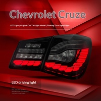 Pour Chevrolet Cruze 09-14 : Ensemble de feux arrière à LED style écailles de dragon, feux de circulation/feux de freinage 12V 1000LM OLIVER Car