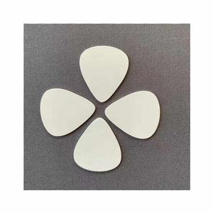 بيع شعبي 2 جانب التسامي الألومنيوم الغيتار يختار الفراغات 1 العتيقة الأبيض لمعان التسامي الألومنيوم الفراغات المعادن - Product Image 5