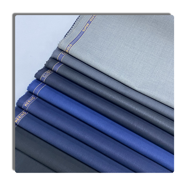 Hot Sale 80/20 Polyester Viscose Blend Twill TR Suiting Fabric for Garment