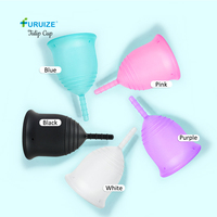 Coupe menstruelle réutilisable Furuize 2026, écologique, souple et flexible, 100 % silicone médical