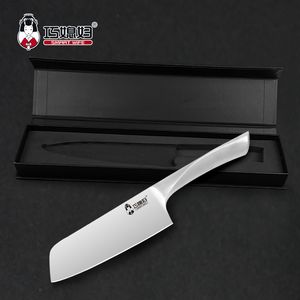 Cuchillo de chef de acero inoxidable con Logo personalizado, 5Cr15MoV, 7 pulgadas, con mango hueco, barato - Product Image 4