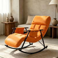 Fauteuil à bascule de luxe léger pour une personne, avec massage électrique et design inclinable, idéal pour la détente quotidienne